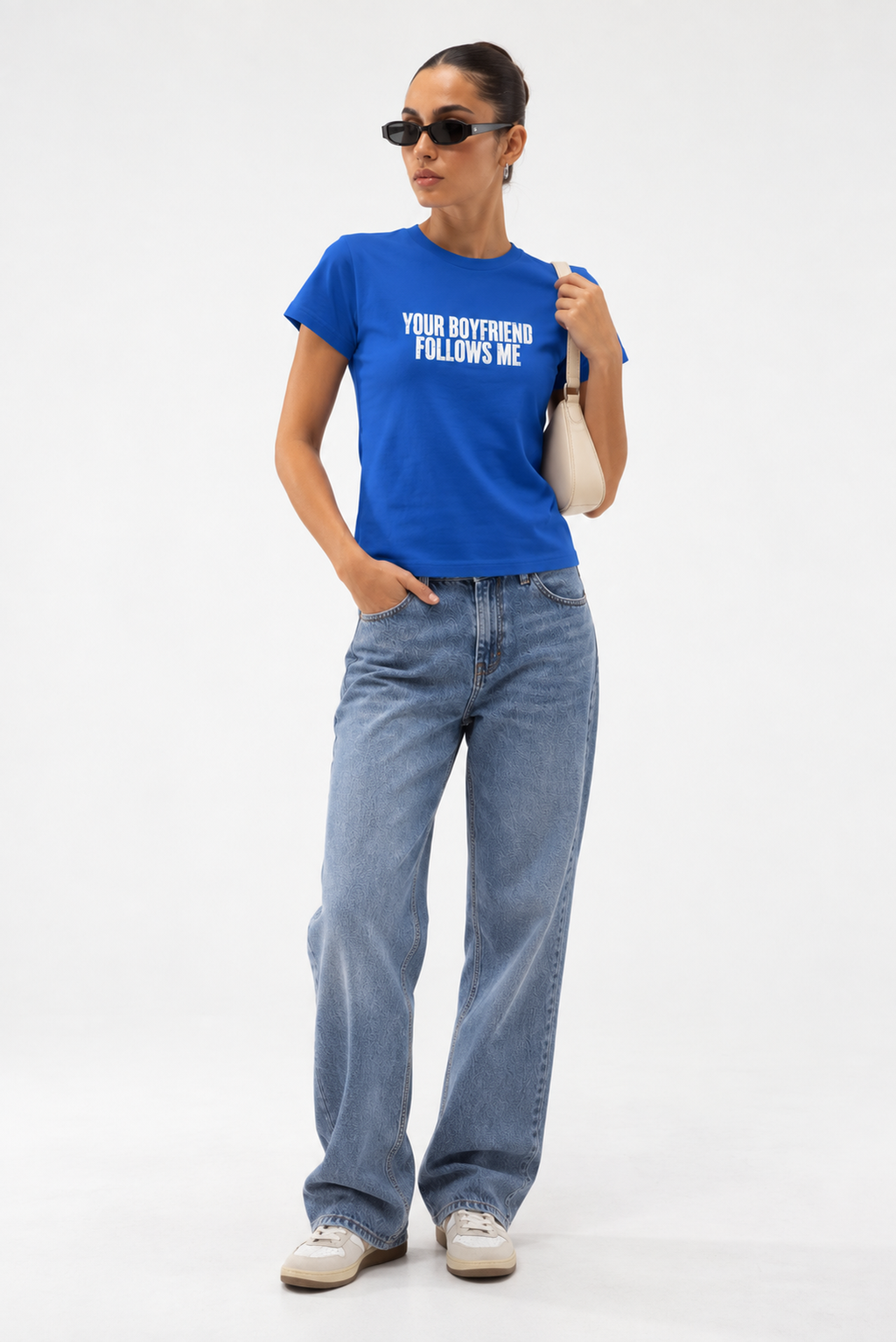Your Boyfriend Follows Me Tee